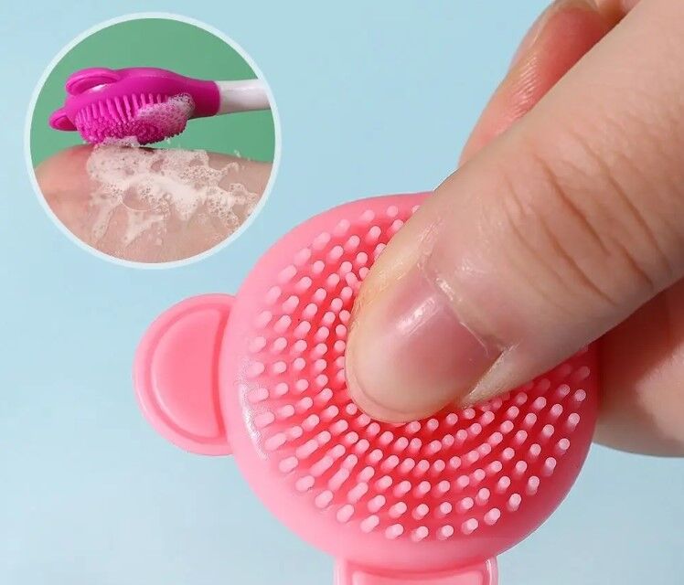 Silikon Yüz Temizleme Fırçası ve Maske Uygulama Spatulası Şık Tasarımlı Fonksiyonel Ürün