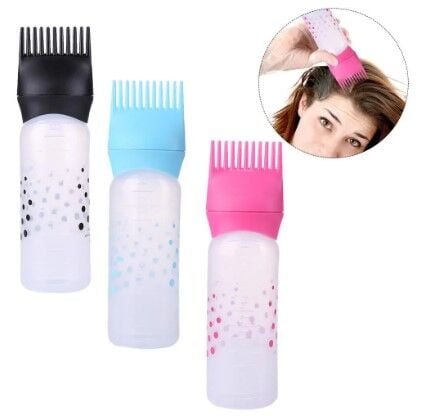 Taraklı Saç Uygulama Şişesi Şık Tasarımlı Fonksiyonel Ürün