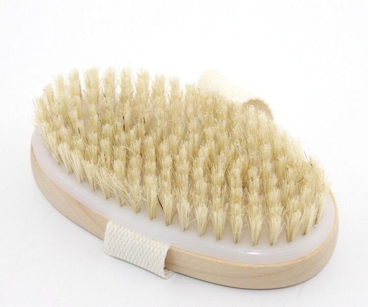 Ahşap Kese Fırça Şık Tasarımlı Fonksiyonel Ürün