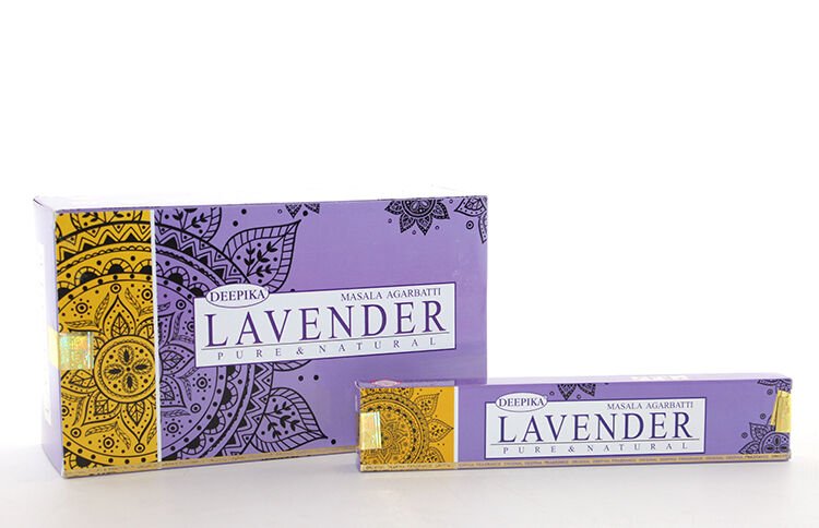 Deepika Lavender Aromalı Çubuk Tütsü Şık Tasarımlı Fonksiyonel Ürün