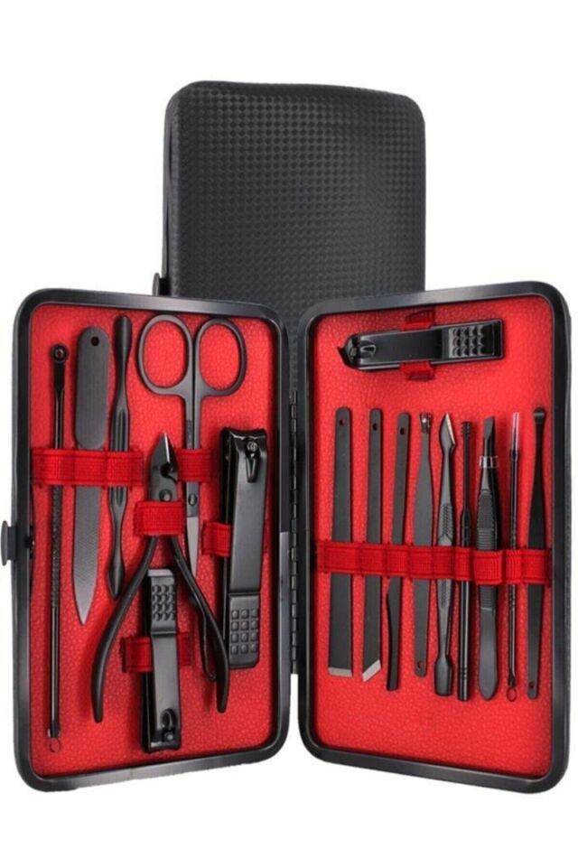 Manikür Seti 17 Parça Şık Tasarımlı Fonksiyonel Ürün