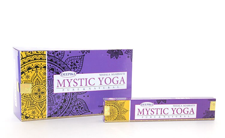Deepika Mystic Yoga Aromalı Çubuk Tütsü Şık Tasarımlı Fonksiyonel Ürün