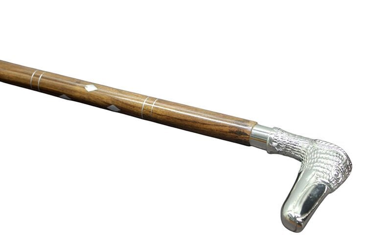 Pirinç Köpek Tasarimi Baston Şık Tasarımlı Fonksiyonel Ürün