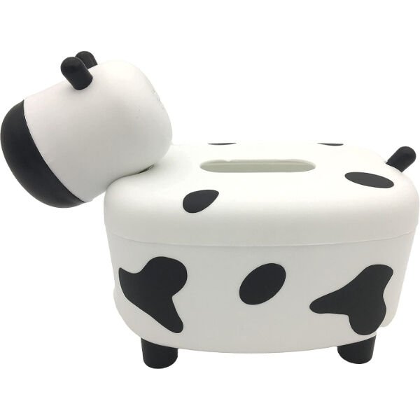 Sevimli İnek Tasarımlı Mıknatıslı Tuzluk ve Peçetelik Şık Tasarımlı Fonksiyonel Ürün