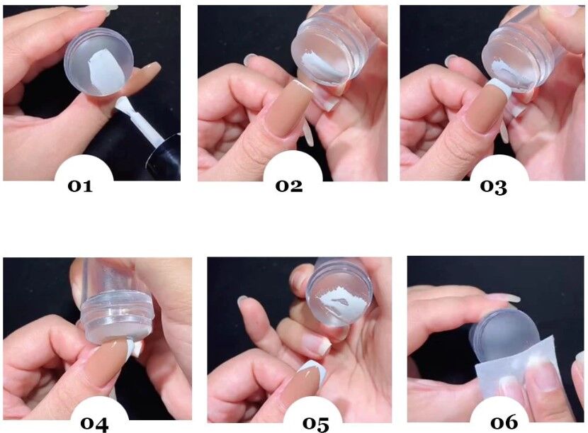 Tırnak Süs Damgası French Stamper Şık Tasarımlı Fonksiyonel Ürün