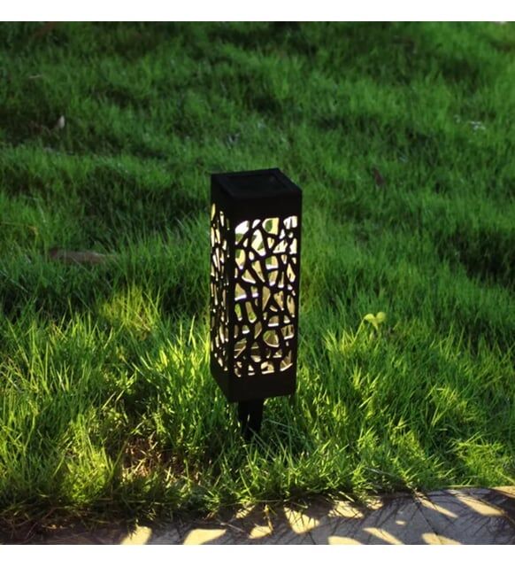 Dekoratif Solar Güneş Enerjili Bahçe Aydınlatması Yürüyüş Yolu Seti (6 Adet) Şık Tasarımlı Fonksiyonel Ürün