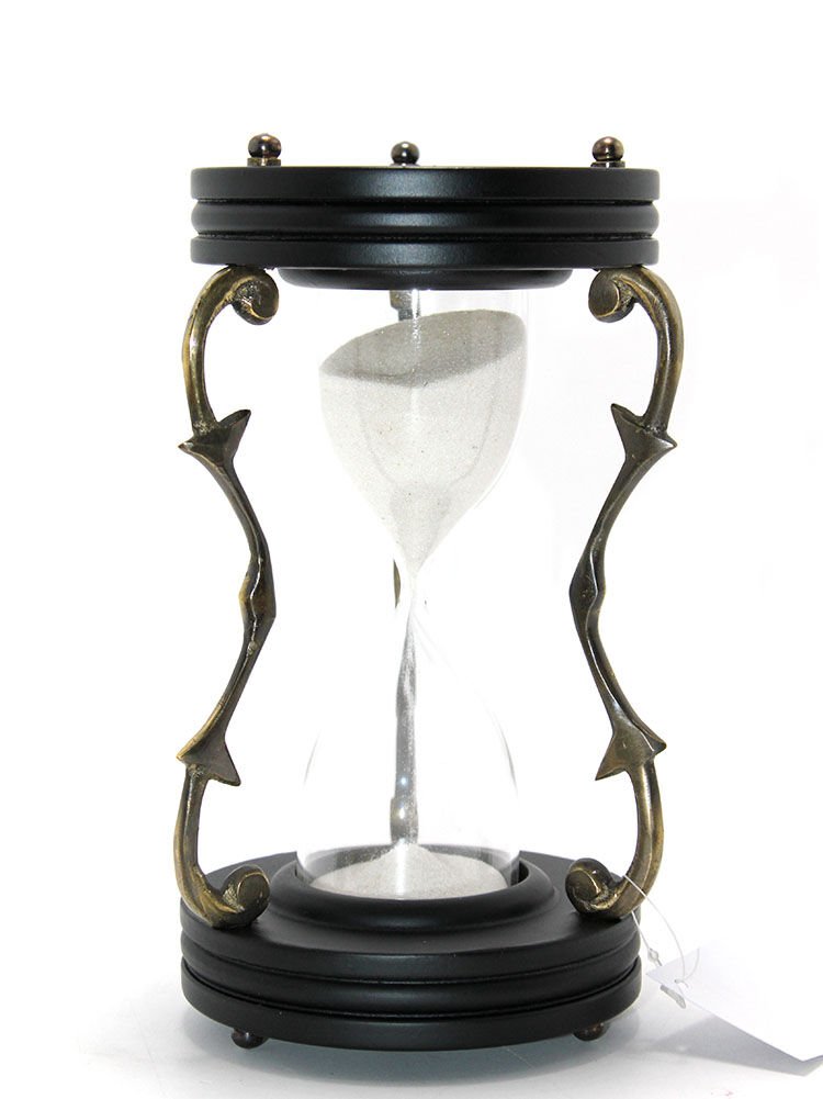 Pirinç Kum Saati Model 6 Şık Tasarımlı Fonksiyonel Ürün