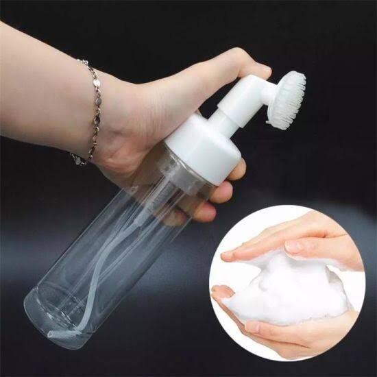 Yüz Temizleme Köpüğü Şişesi Şık Tasarımlı Fonksiyonel Ürün
