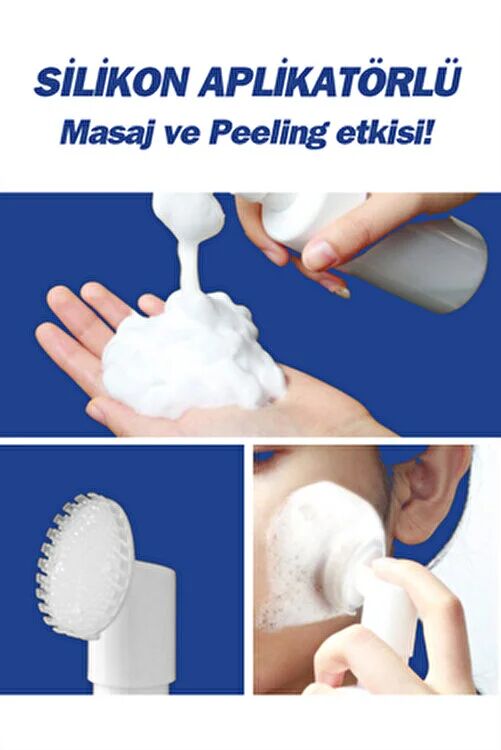 Yüz Temizleme Köpüğü Şişesi Şık Tasarımlı Fonksiyonel Ürün