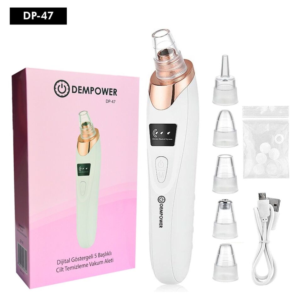 Dijital Göstergeli Siyah Nokta Vakum Cihazı Şık Tasarımlı Fonksiyonel Ürün