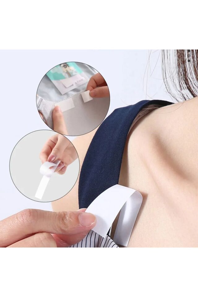 Çift Taraflı Vücut Kıyafet Sabitleme Bantı Şık Tasarımlı Fonksiyonel Ürün