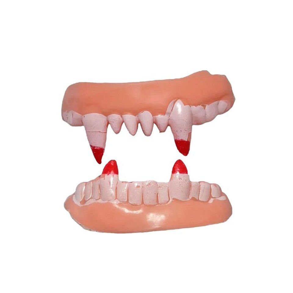 Çift Damak Yumuşak Vampir Dişleri Şık Tasarımlı Fonksiyonel Ürün