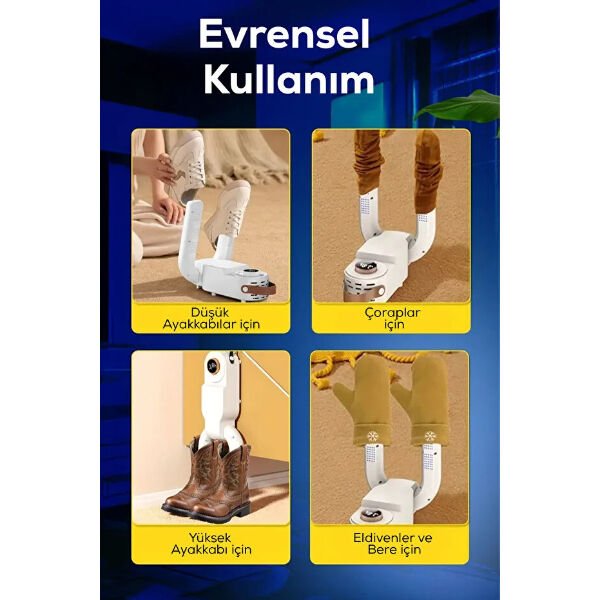 Dijital Ayakkabı Kurutma Ve Isıtma Makinesi Çok Amaçlı Pratik Kullanışlı Ürün