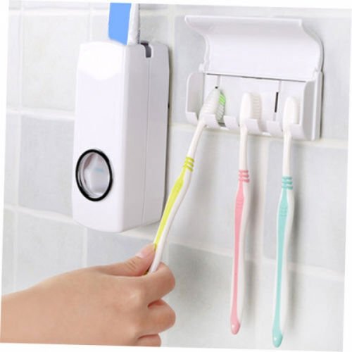 Diş Macunu Sıkacağı Fırçalık Şık Tasarımlı Fonksiyonel Ürün