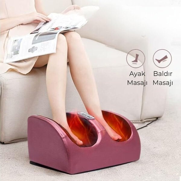 Isıtmalı Ayak Masaj Aleti Çok Amaçlı Pratik Kullanışlı Ürün