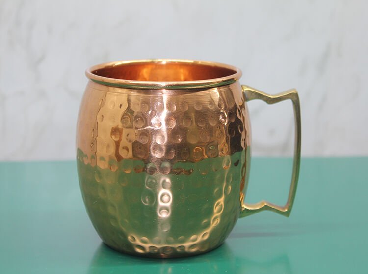 Pirinç Kupa Bardak Orta Boy Şık Tasarımlı Fonksiyonel Ürün