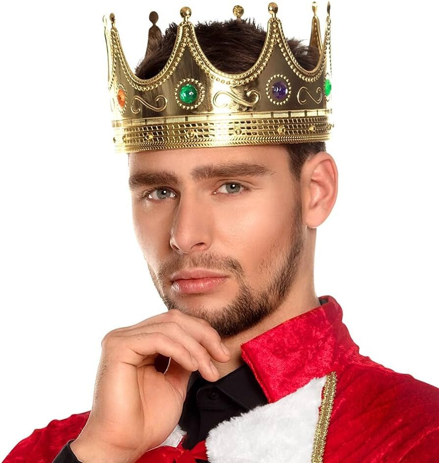 Yetişkin ve Çocuk Uyumlu Kral Tacı Şık Tasarımlı Fonksiyonel Ürün