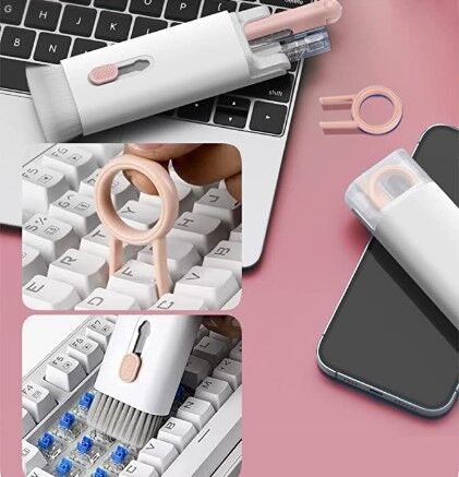 ÇOK FONKSIYONLU 7 IN 1 AIRPODS KLAVYE EKRAN KULAKLIK TEMIZLEME KITI Şık Tasarımlı Fonksiyonel Ürün