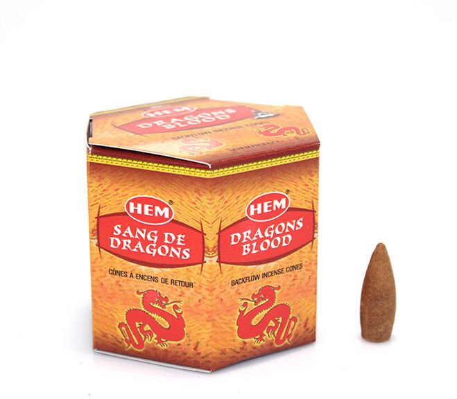 Dragon Aromalı Geri Akış Tütsü (Backflow) Şık Tasarımlı Fonksiyonel Ürün