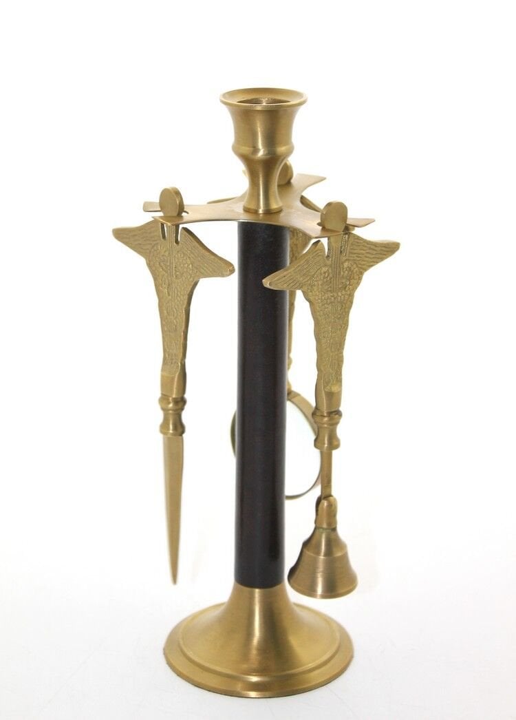 Pirinç Masa Seti Şık Tasarımlı Fonksiyonel Ürün