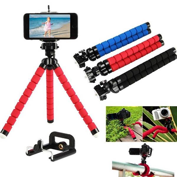 Ahtapot Selfie Tripod Telefon Tutucu Akrobat Stand Çubuğu Çok Amaçlı Pratik Kullanışlı Ürün