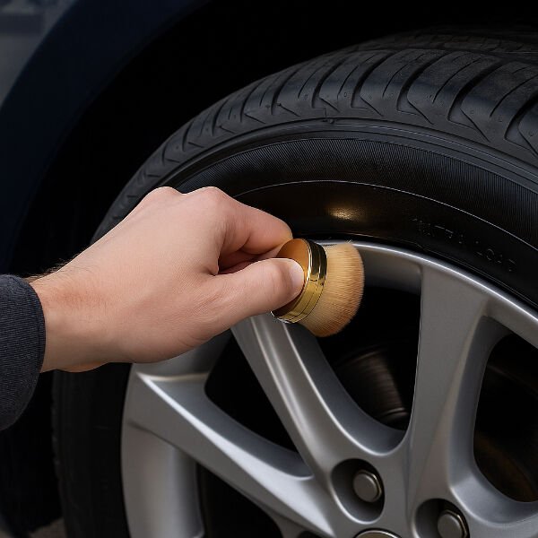 Hazneli Lastik Parlatma Fırçası Şık Tasarımlı Fonksiyonel Ürün