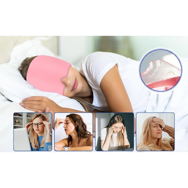 Rahatlatıcı Jel Migren Kafa Bandı Şık Tasarımlı Fonksiyonel Ürün