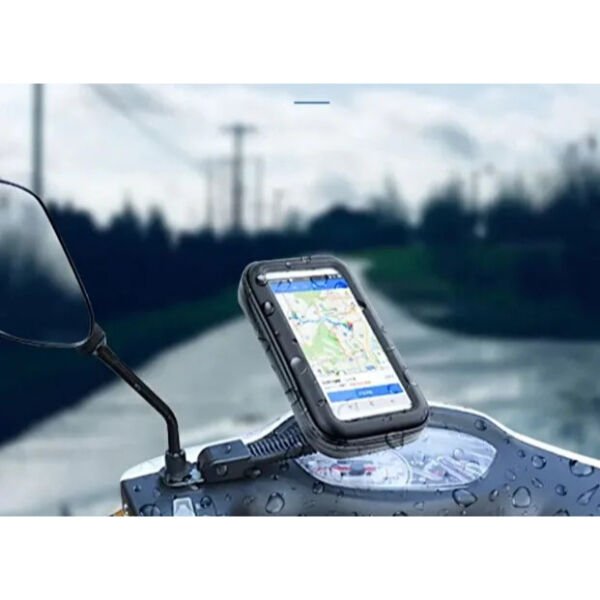 Su Geçirmez Motosiklet Telefon Tutucu Şık Tasarımlı Fonksiyonel Ürün