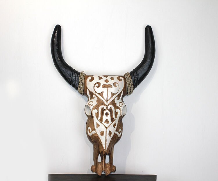 Duvara Asmalı Bufalo Kafası Şık Tasarımlı Fonksiyonel Ürün