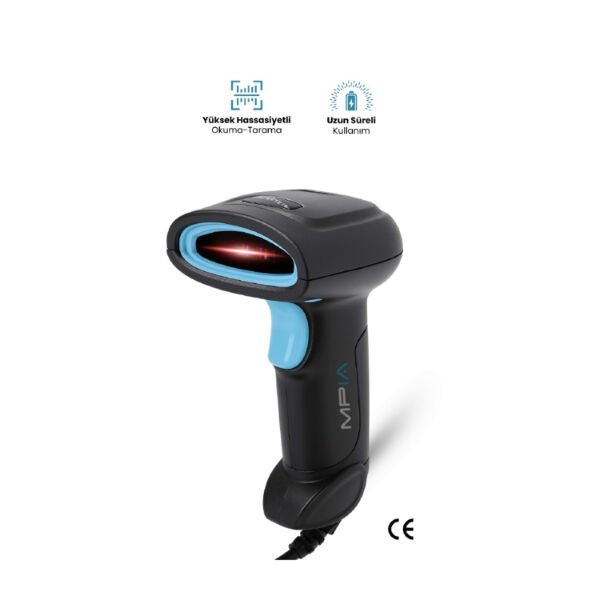 USB Kablolu 1D/2D Barkod & Karekod Okuyucu Çok Amaçlı Pratik Kullanışlı Ürün