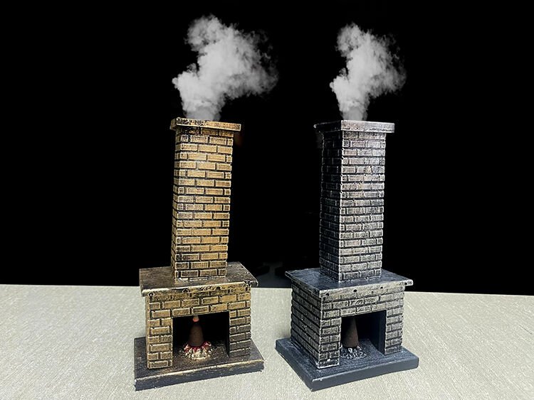 Polyester Şömine Tütsülük Şık Tasarımlı Fonksiyonel Ürün