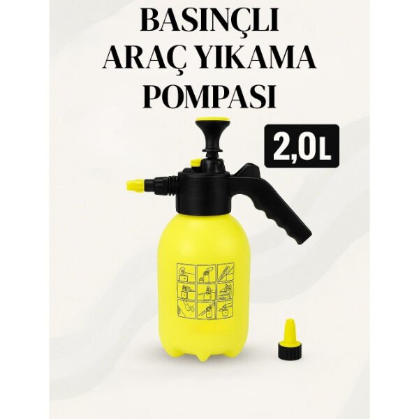 Basınçlı Araç Yıkama Pompası Şık Tasarımlı Fonksiyonel Ürün