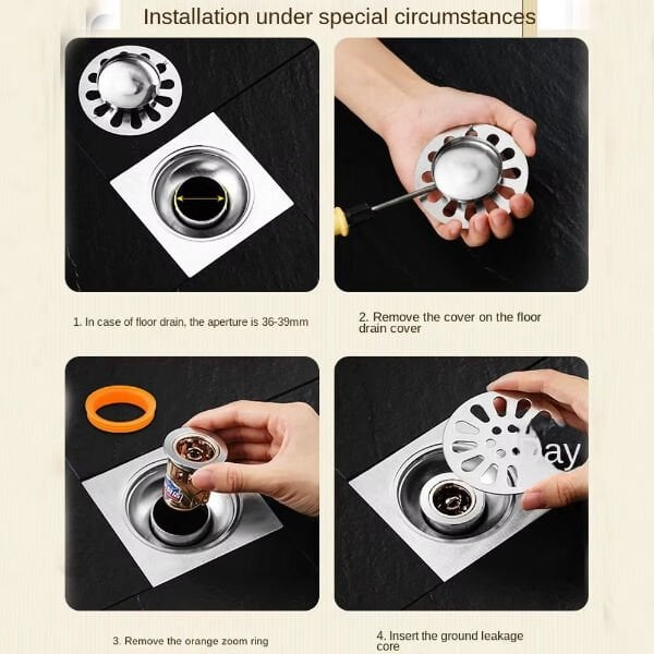 Koku ve Geri Akış Önleyici Gider Aparatı Şık Tasarımlı Fonksiyonel Ürün