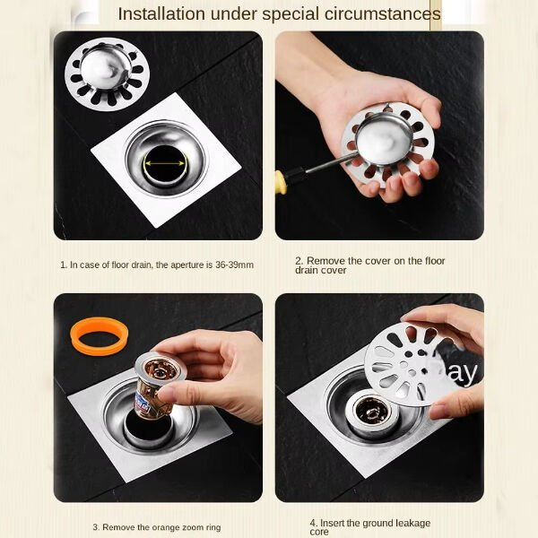 Koku ve Geri Akış Önleyici Gider Aparatı Şık Tasarımlı Fonksiyonel Ürün