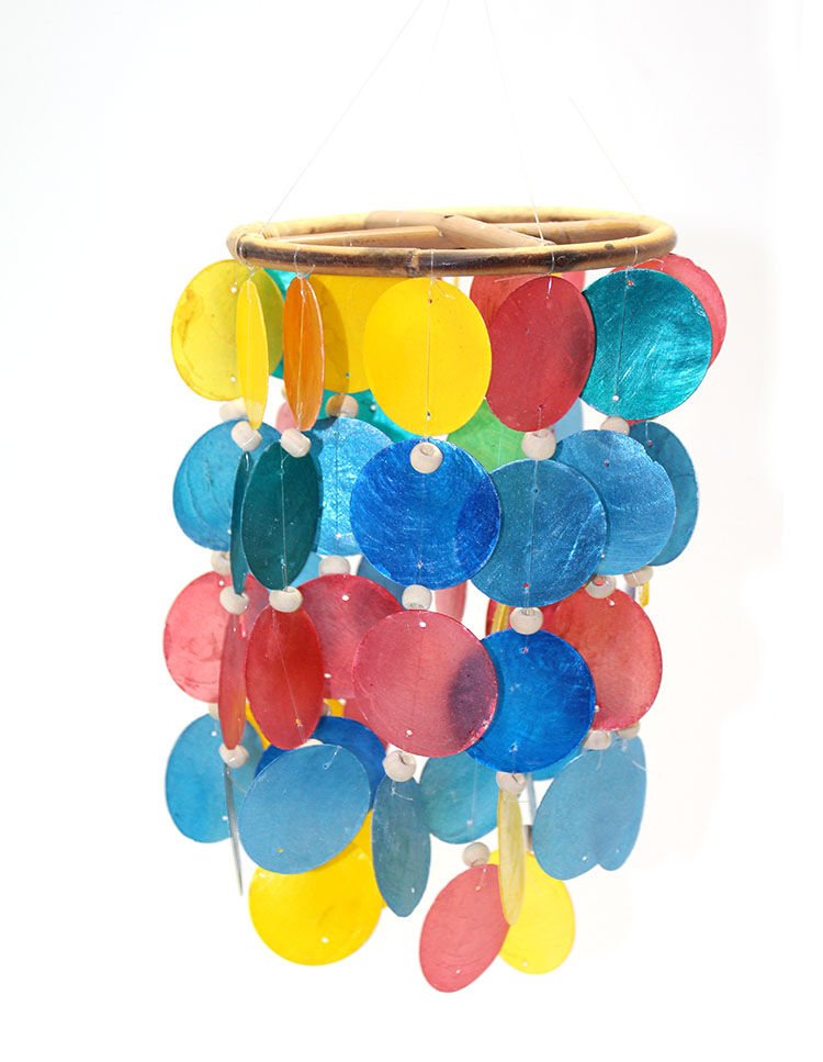 Sedefli Rüzgar Çanı Model 3 Şık Tasarımlı Fonksiyonel Ürün