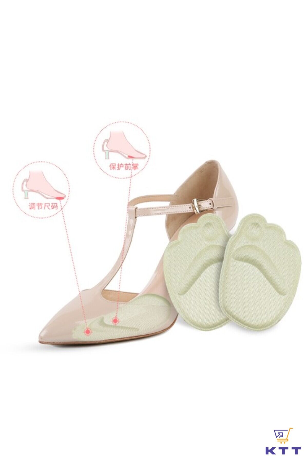 Sünger Ayakkabı Padi Metatarsal 2 li Pad