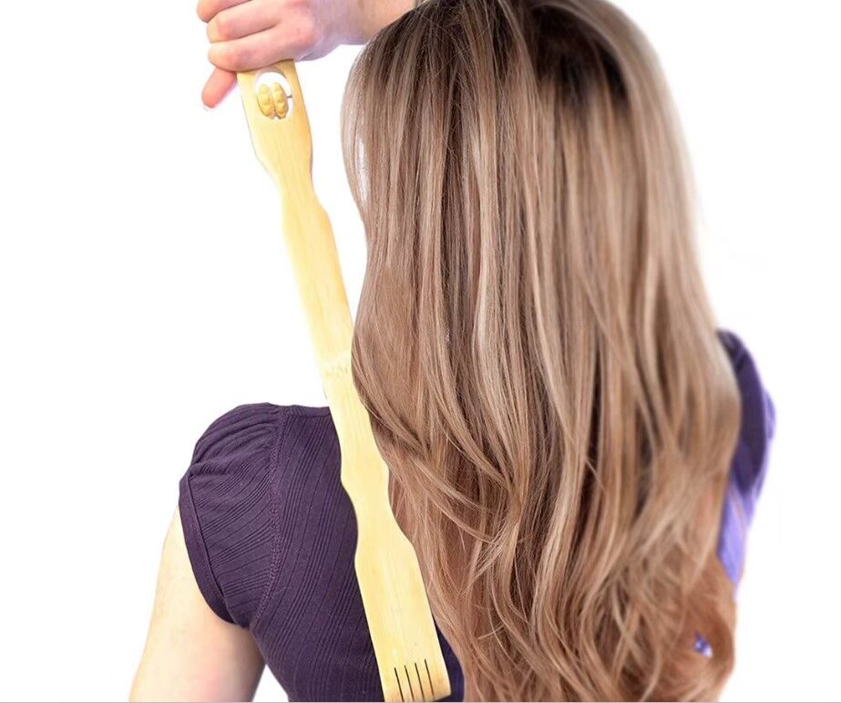 Doğal Bambu Kaşınma Ve Masaj Sopası Şık Tasarımlı Fonksiyonel Ürün