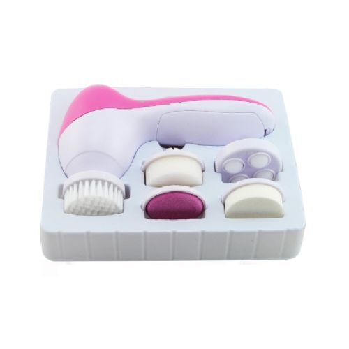 5 iN 1 Pilli Yüz Temizleme,Masaj ve Peeling Fırça seti Şık Tasarımlı Fonksiyonel Ürün