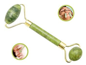 Jade Roler 2'li Yeşim Taşı Yüz Masaj Aleti Şık Tasarımlı Fonksiyonel Ürün