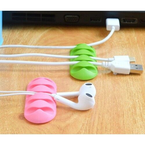 Kablo Tutucu 5 Kanallı 3 Adet Şık Tasarımlı Fonksiyonel Ürün