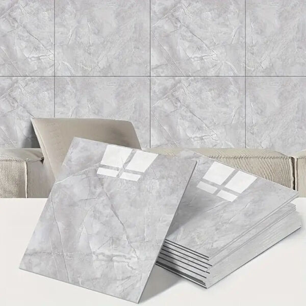 Gri Mermer Desen Duvar Sticker (30x30) Şık Tasarımlı Fonksiyonel Ürün