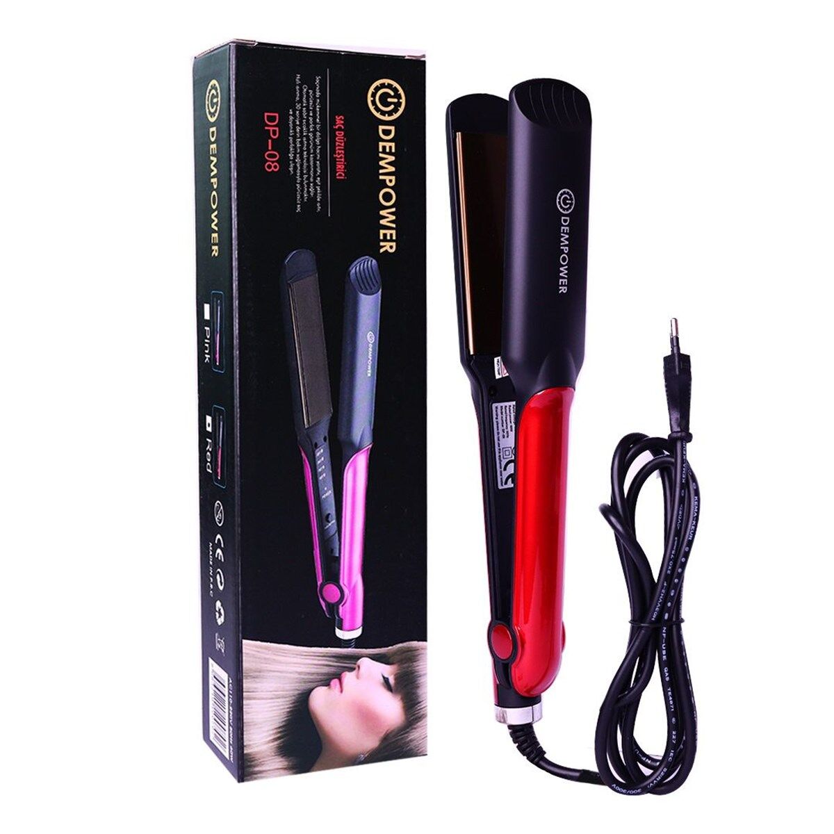 DemPower Saç Düzleştirici Şık Tasarımlı Fonksiyonel Ürün