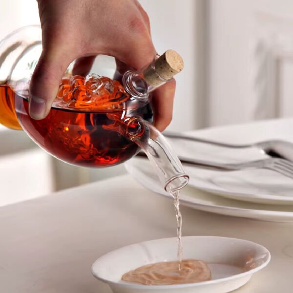 Cam 2'si 1 Arada Yağdanlık ve Sirkelik Şık Tasarımlı Fonksiyonel Ürün