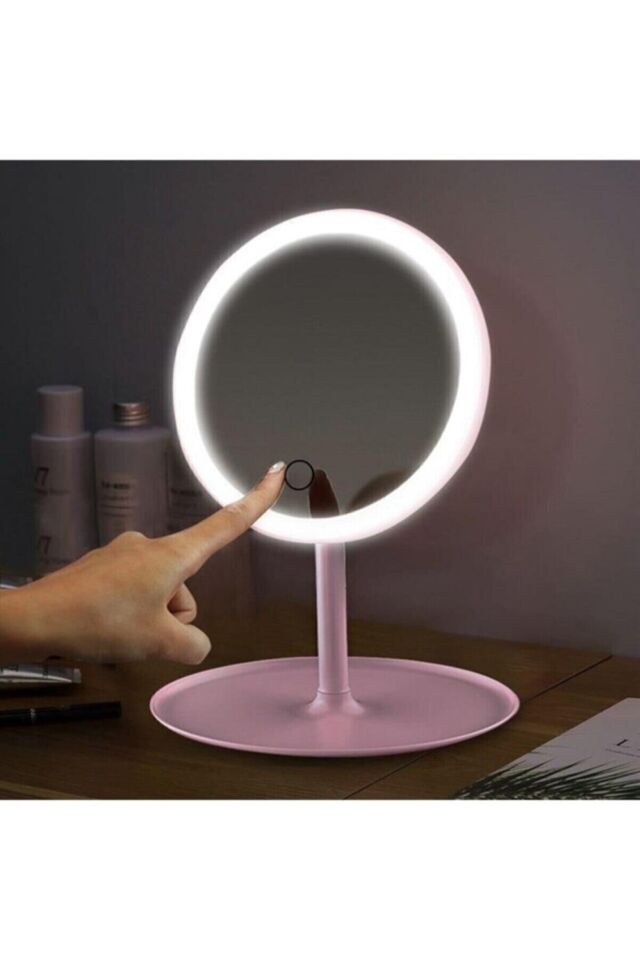 Dokunmatik Parlaklık Ayarlı Makyaj Aynası Şık Tasarımlı Fonksiyonel Ürün