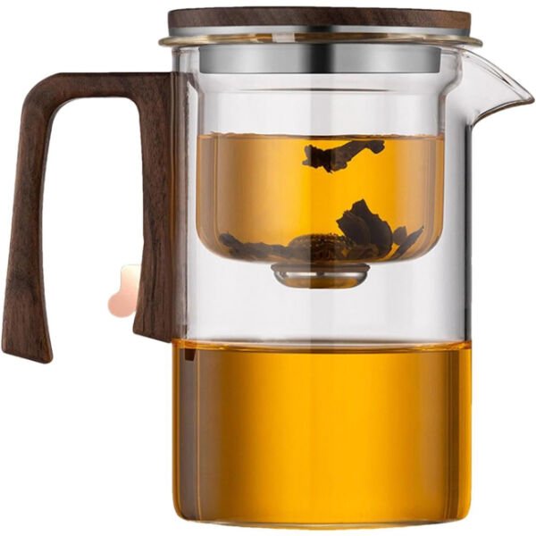 Otomatik Cam Demlik Ve 2'li Bardak Seti Çok Fonksiyonlu Ürün