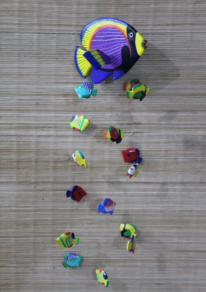 Hayvan Figürlü Rüzgar Çanı Model 2 Şık Tasarımlı Fonksiyonel Ürün